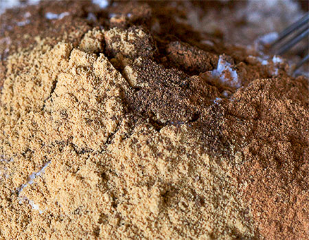 Mixture of spices for Lebkuchen (gingerbread)