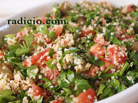 Salad with bulgur